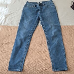 Free People Classic Blue Denim Pants